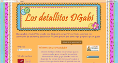 Desktop Screenshot of detallitosdgabi.com